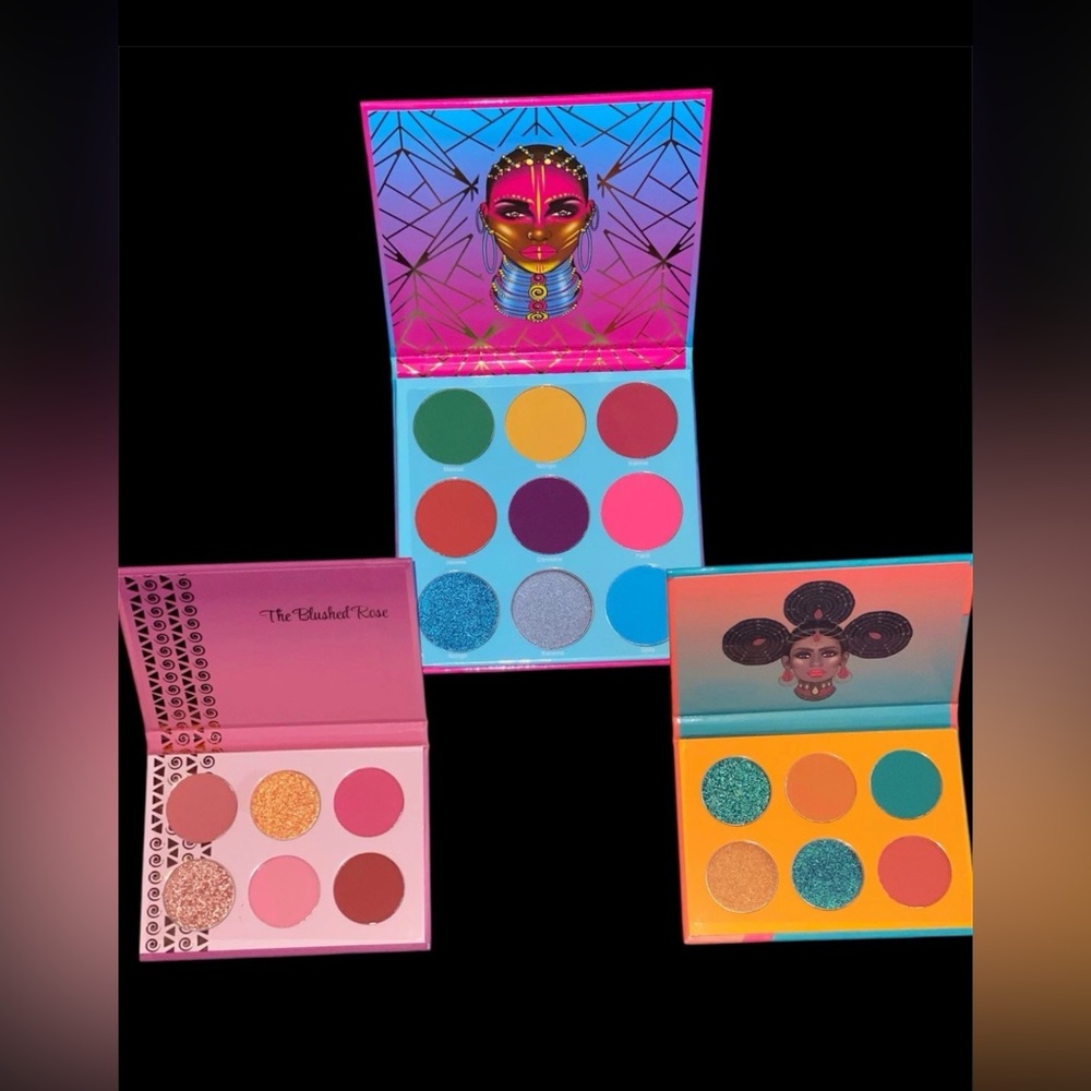 Juvia’s Place Eyeshadow Bundle • Warrior III • The Blushed Rose • Olori 1 • NEW
